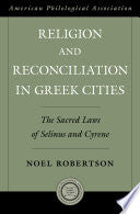 Religion and Reconciliation in Greek Cities