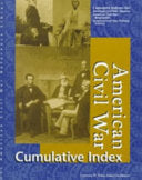 American Civil War Reference Library Cumulative Index