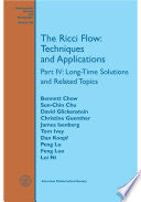 The Ricci Flow: Techniques and Applications