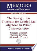 The Recognition Theorem for Graded Lie Algebras in Prime Characteristic