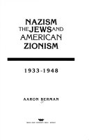 Nazism, the Jews, and American Zionism, 1933-1948