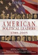 American Political Leaders, 1789-2005
