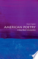 American Poetry: A Very Short Introduction