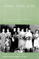 Nursing History Review, Volume 10, 2002
