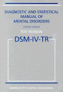 Diagnostic and Statistical Manual of Mental Disorders, Fourth Edition