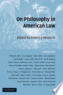 On Philosophy in American Law