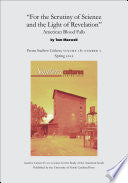 "For the Scrutiny of Science and the Light of Revelation": American Blood Falls: An article from Southern Cultures 18:1, Spring 2012