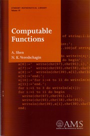Computable Functions