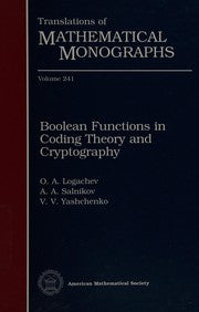 Boolean functions in coding theory and cryptography