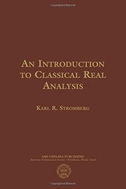 An introduction to classical real analysis