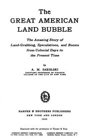 The great American land bubble