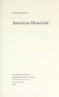 American homicide