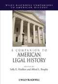 A Companion to American Legal History