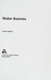 Water sources