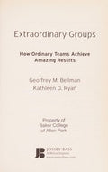 Extraordinary groups
