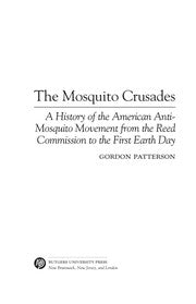 The mosquito crusades