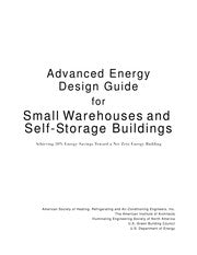 Advanced energy design guide for small warehouses and self-storage buildings