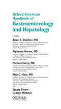 Oxford American handbook of gastroenterology and hepatology