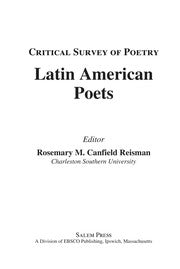 Latin American poets