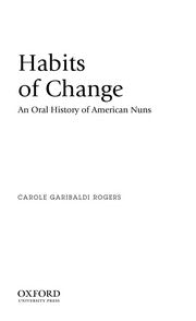 Habits of change