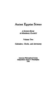 Ancient Egyptian science.