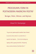 Procedural form in postmodern American poetry