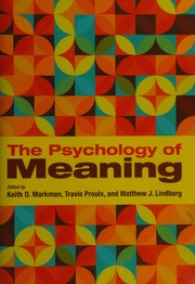 The psychology of meaning