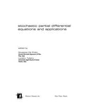Stochastic partial differential equations and applications