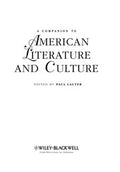 A companion to American literature and culture