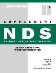 National Design Specification for Wood Construction Supplement