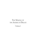The making of the American dream
