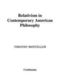 RELATIVISM IN CONTEMPORARY AMERICAN PHILOSOPHY.