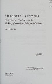 Forgotten citizens