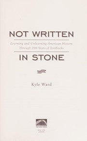 Not written in stone