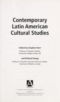 Contemporary Latin American cultural studies