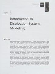 Computer modeling of water distribution systems.
