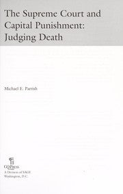 The Supreme Court and capital punishment