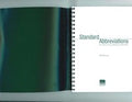 Standard abbreviations for veterinary medical records