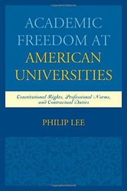 Academic freedom at American universities