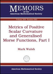 Metrics of positive scalar curvature and generalised Morse functions