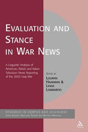 Evaluation and stance in war news
