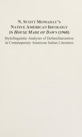 N. Scott Momaday's Native American ideology in House made of dawn (1968)