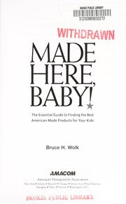 Made here, baby!