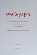 Pen to paper
