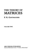 The theory of matrices