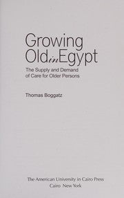 Growing old in Egypt