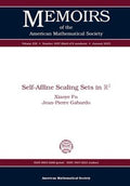 Self-affine scaling sets in R²