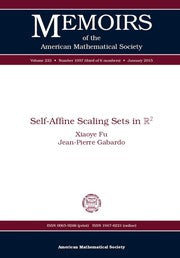 Self-affine scaling sets in R²