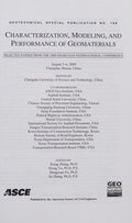 Characterization, modeling, and performance of geomaterials