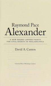 Raymond Pace Alexander
